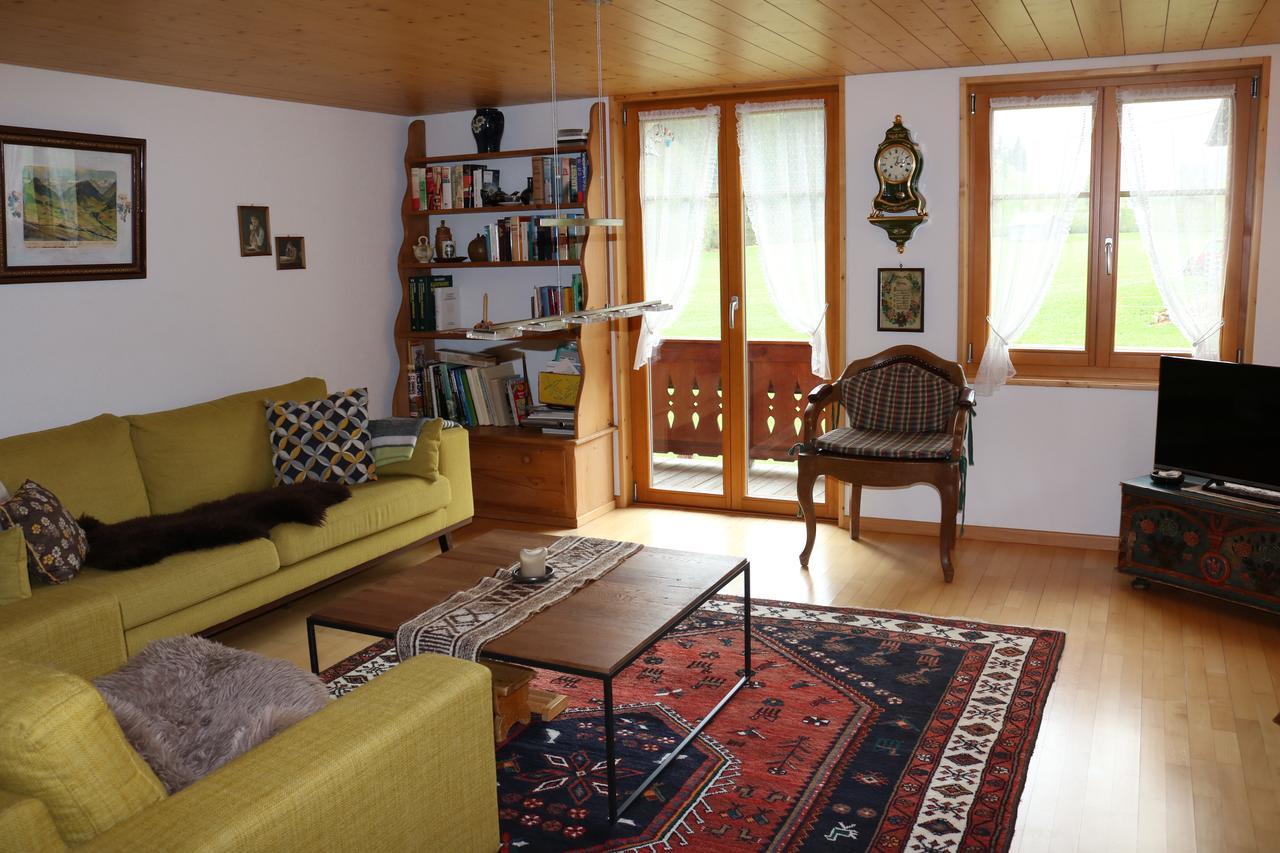 Apartmán Casa Antica Gstaad Exteriér fotografie